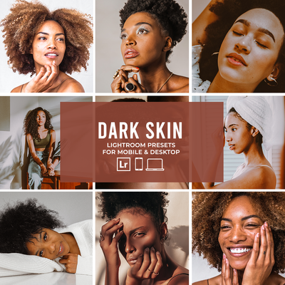 Dark Skin Lightroom Presets Collection - Presetsh