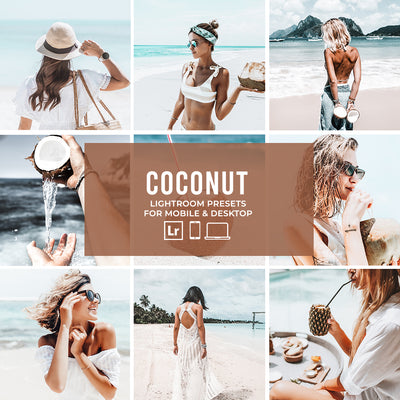 Coconut Lightroom Presets collection - Presetsh