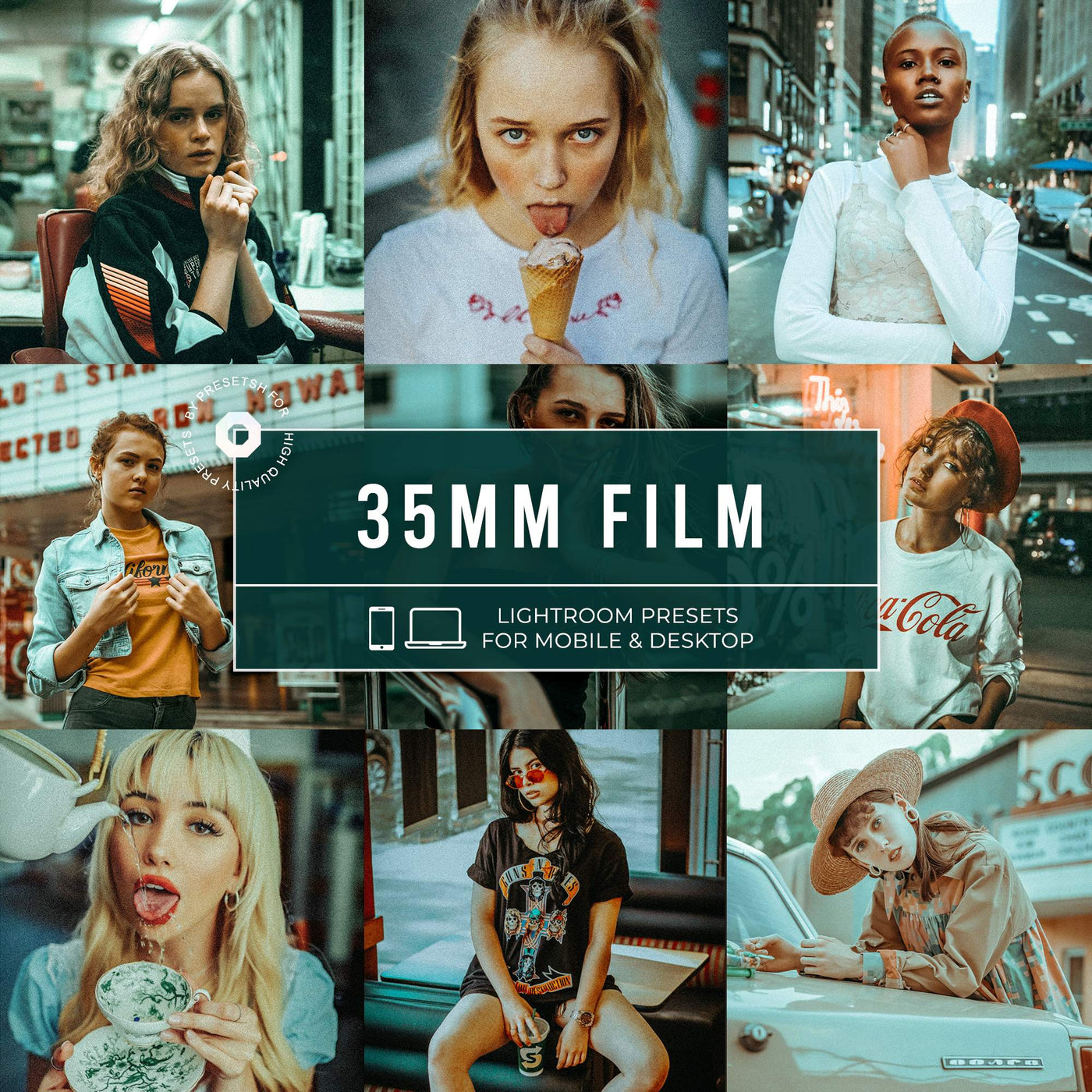 35mm Film Lightroom Presets Collection