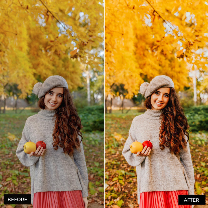 Autumn Gold Presets