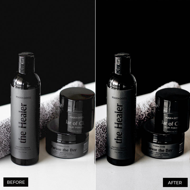 Black Product Lightroom Presets