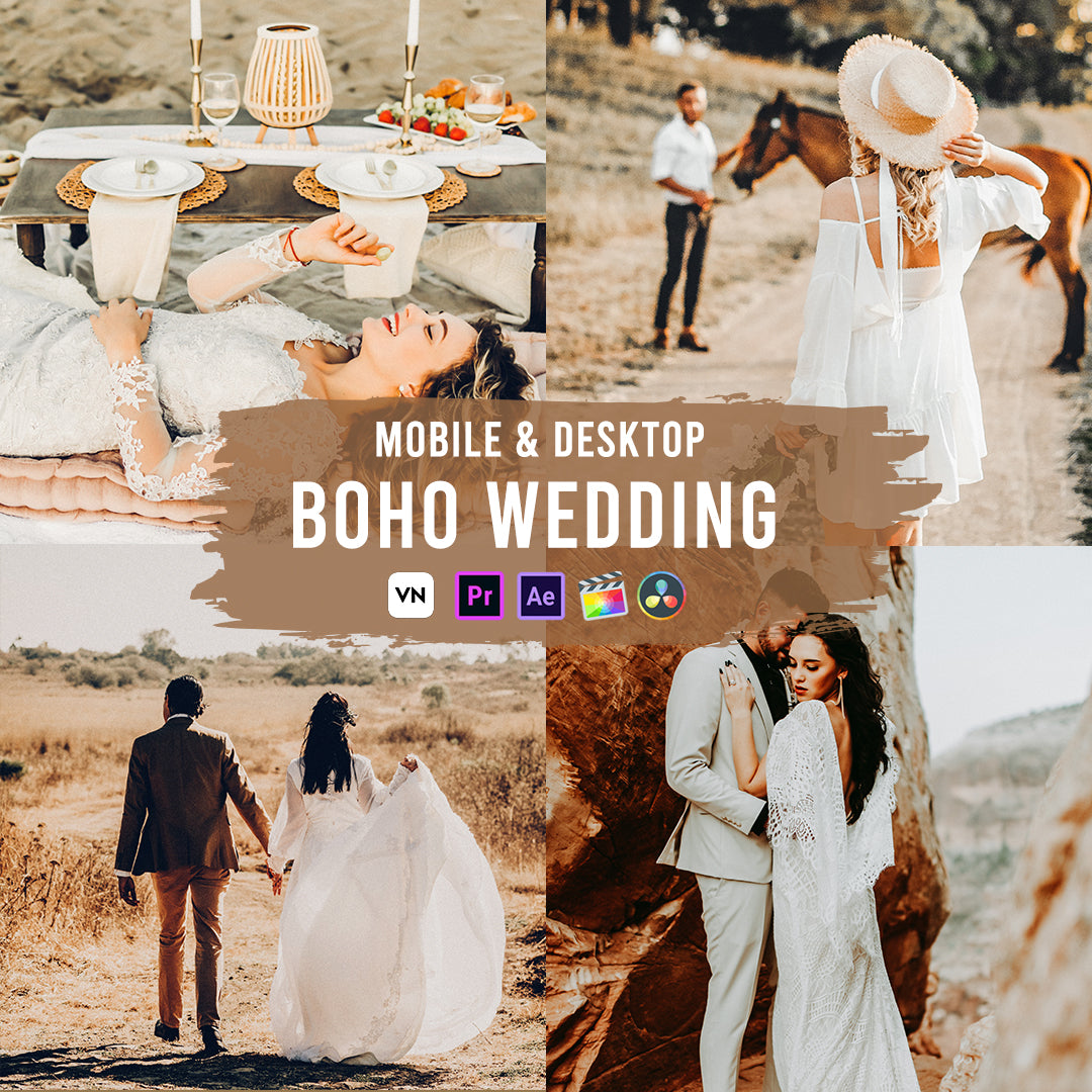 Bohemian Wedding Luts 