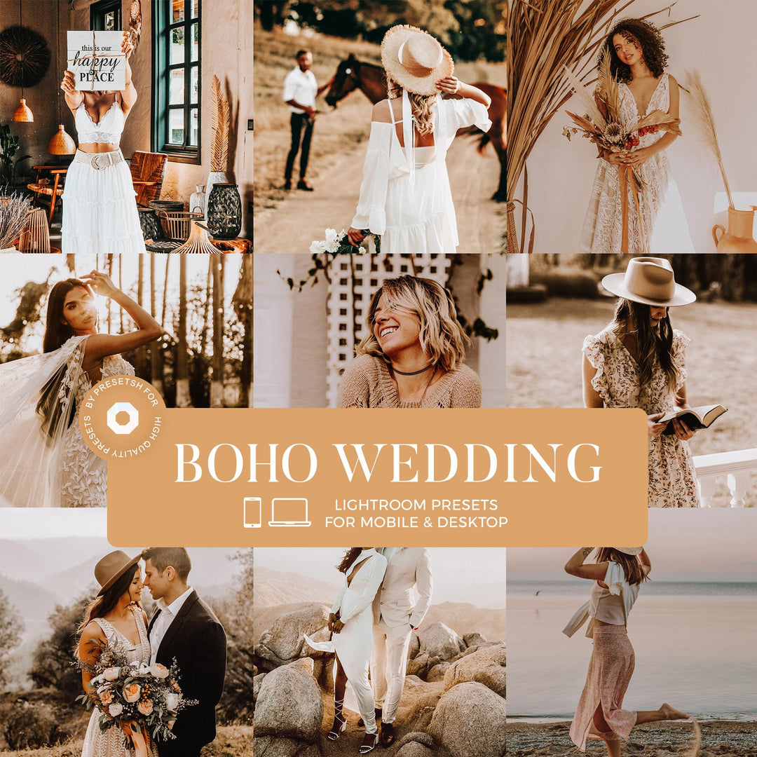 Wedding Boho Presets