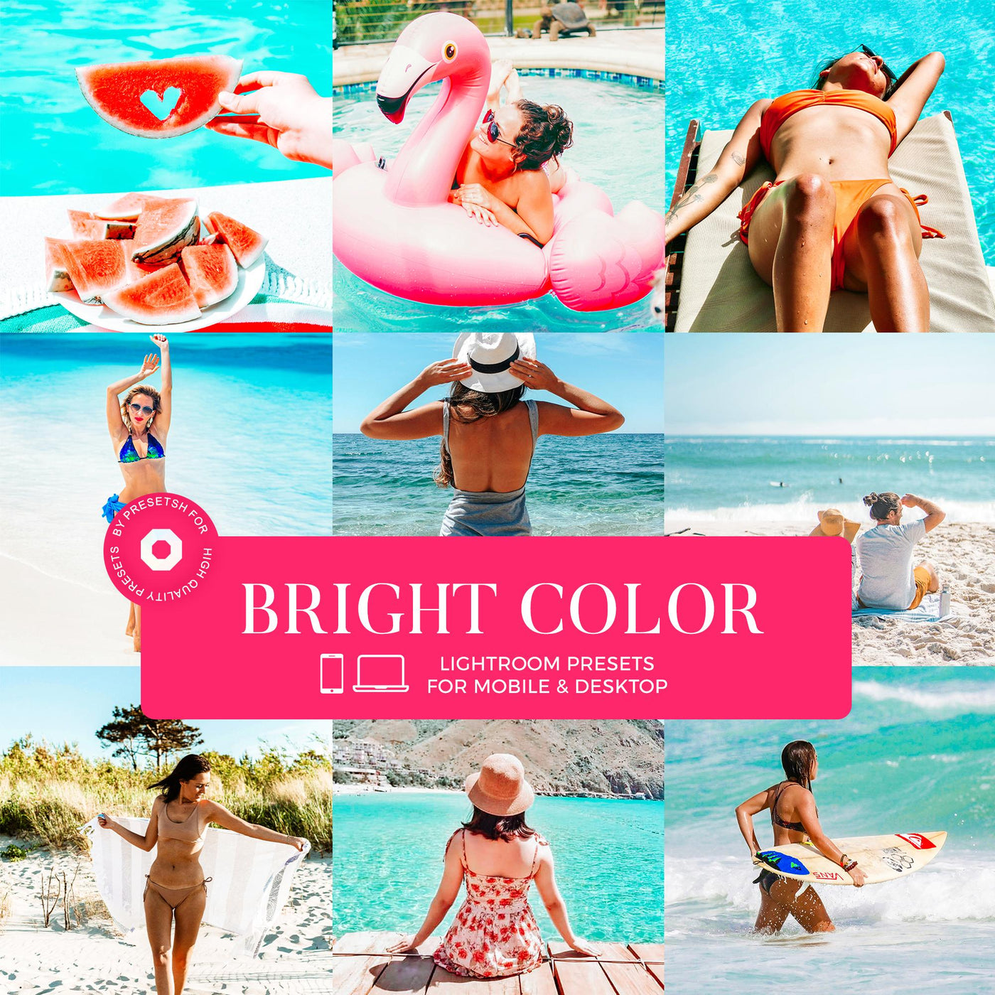 Bright Color Lightroom Presets 