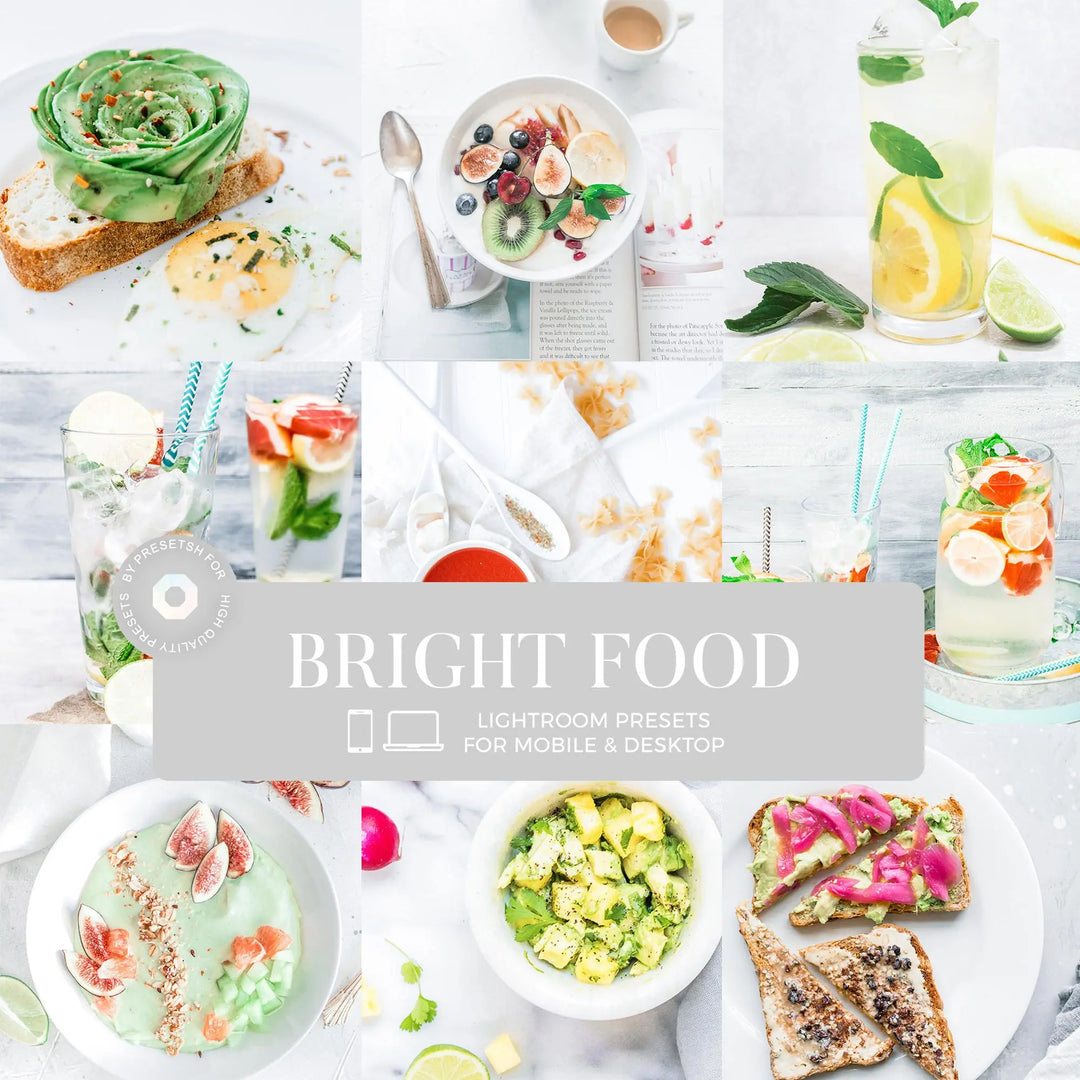 Bright Food Lightroom Presets