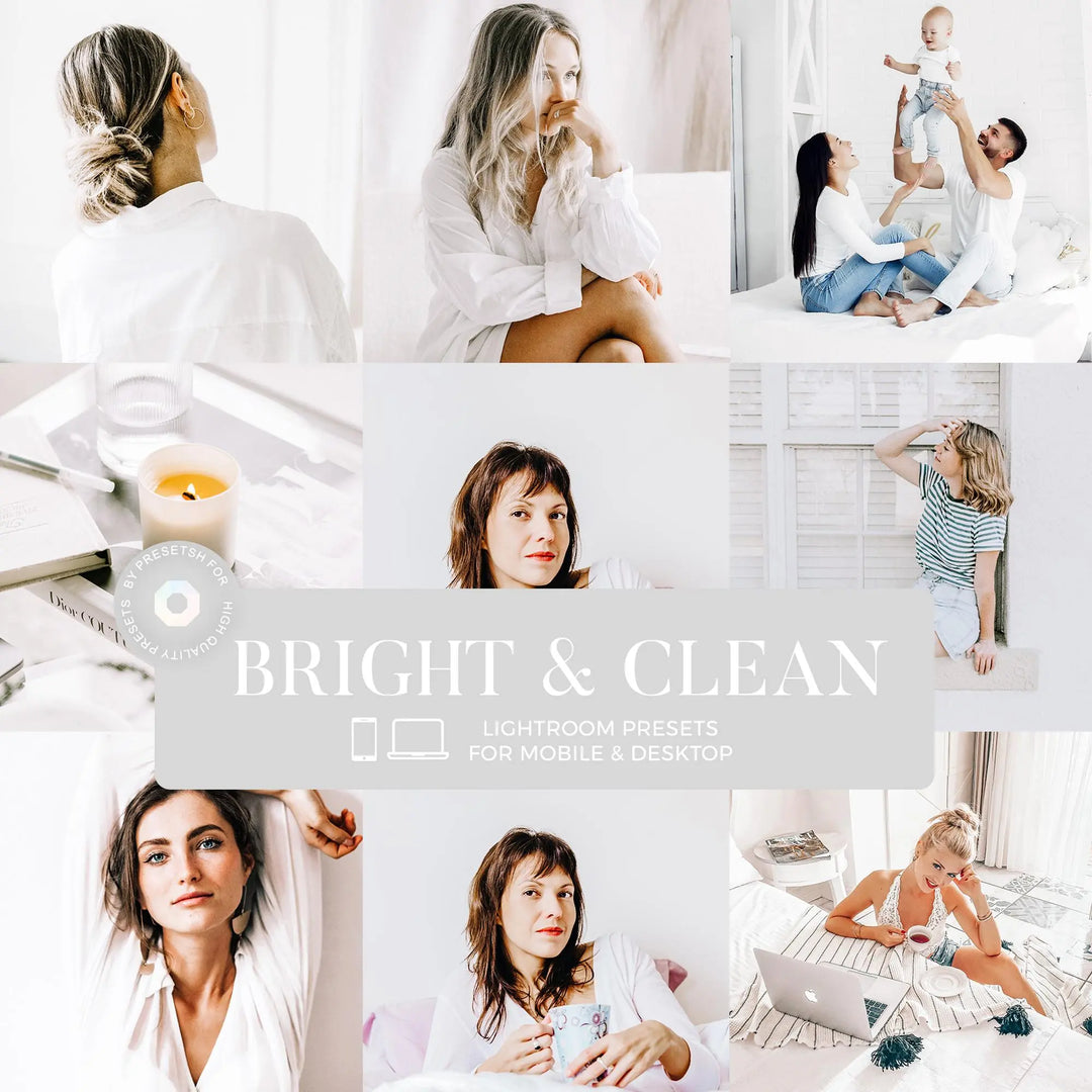 Bright & Clean Lightroom Presets