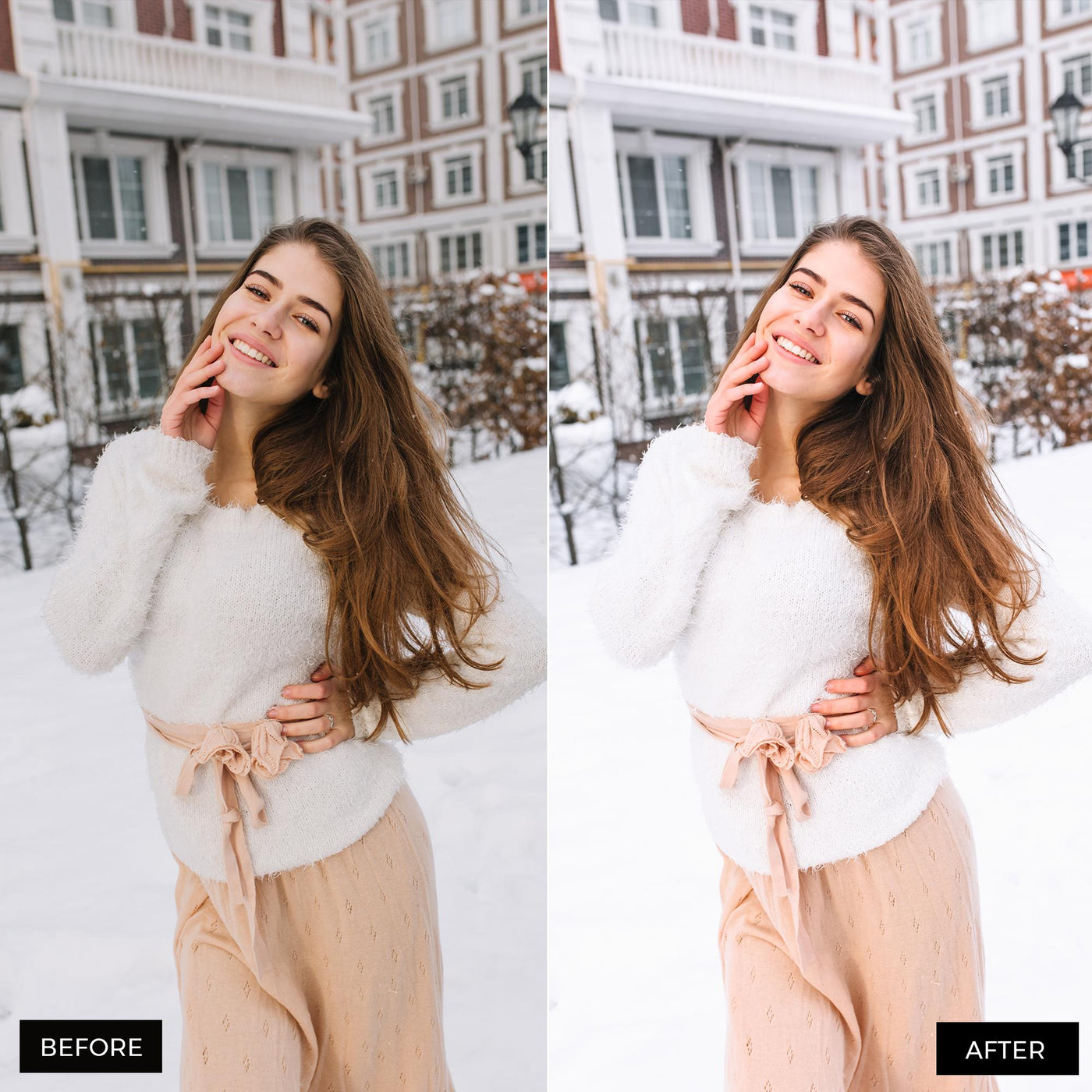 Bright winter Lightroom Presets 