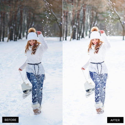 Bright winter Lightroom Presets 