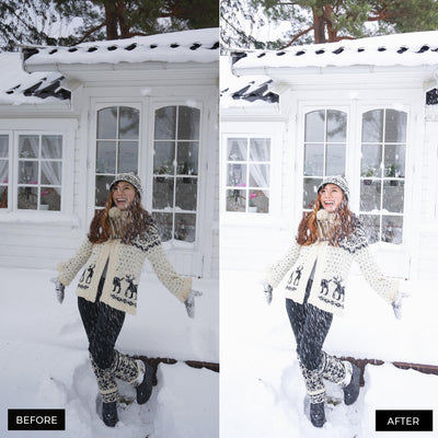 Bright winter Lightroom Presets 