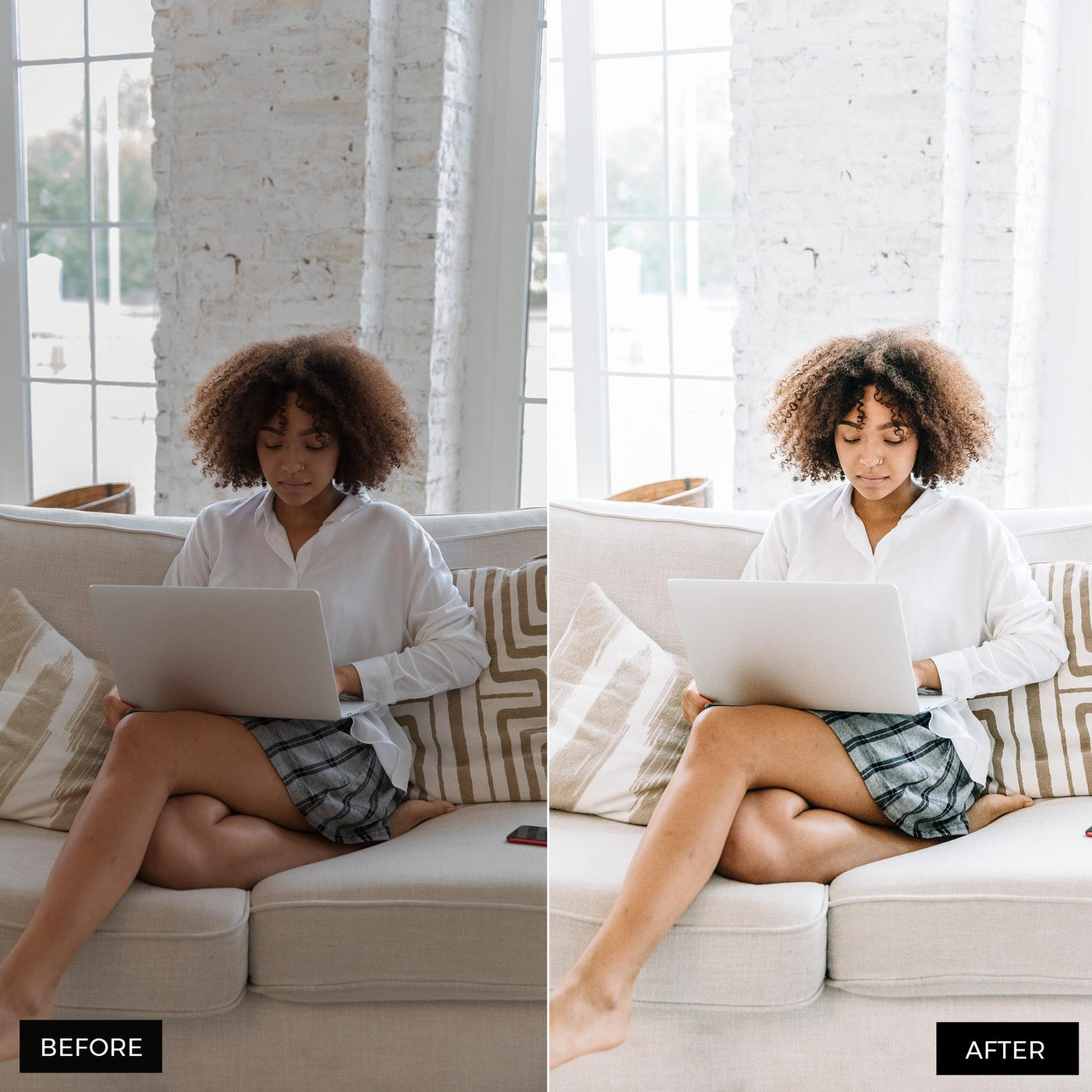 Clean Blogger Lightroom Presets