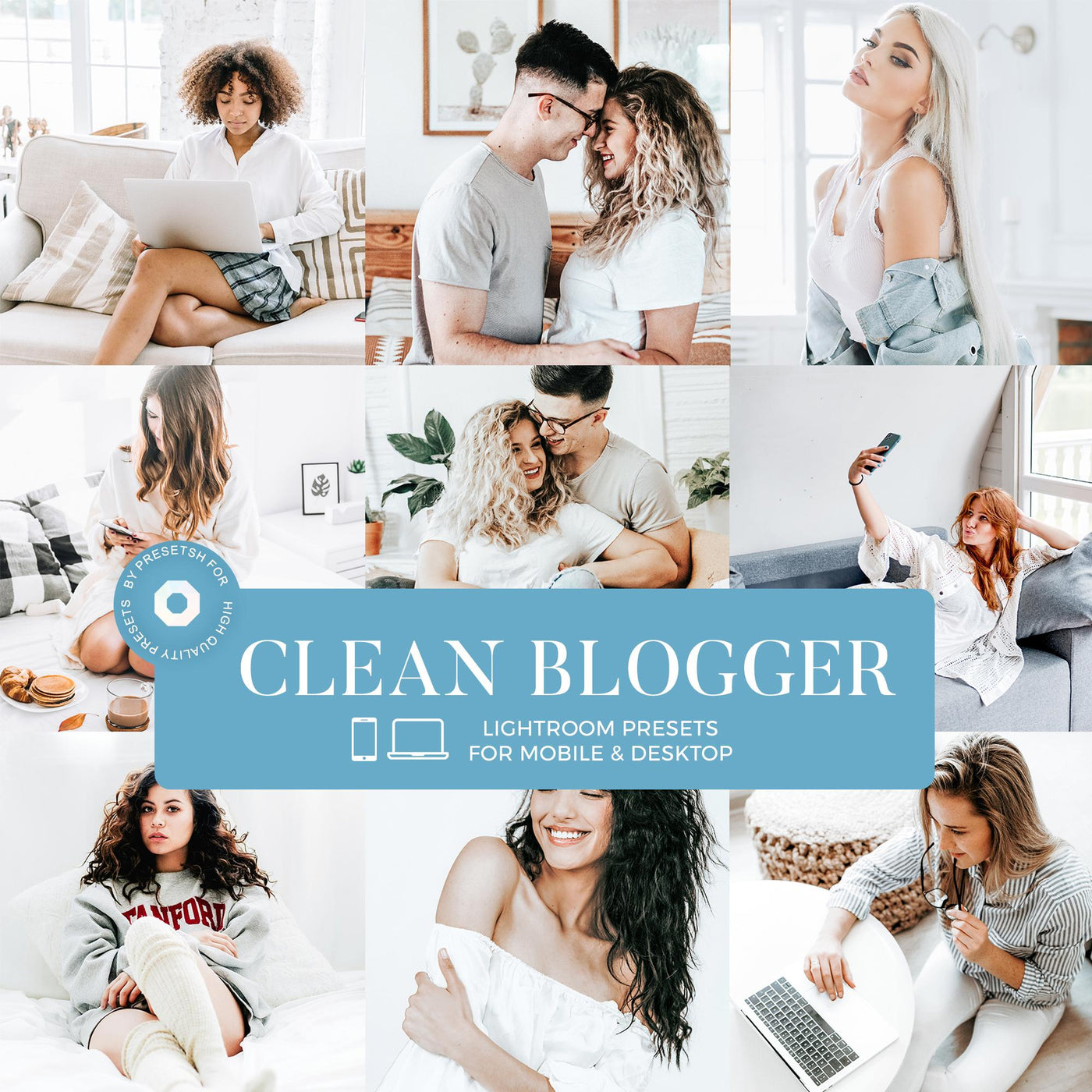 Clean Blogger Lightroom Presets 