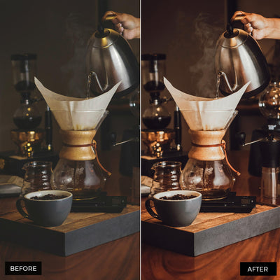 Coffee lightroom presets 