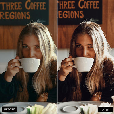 Coffee lightroom presets 