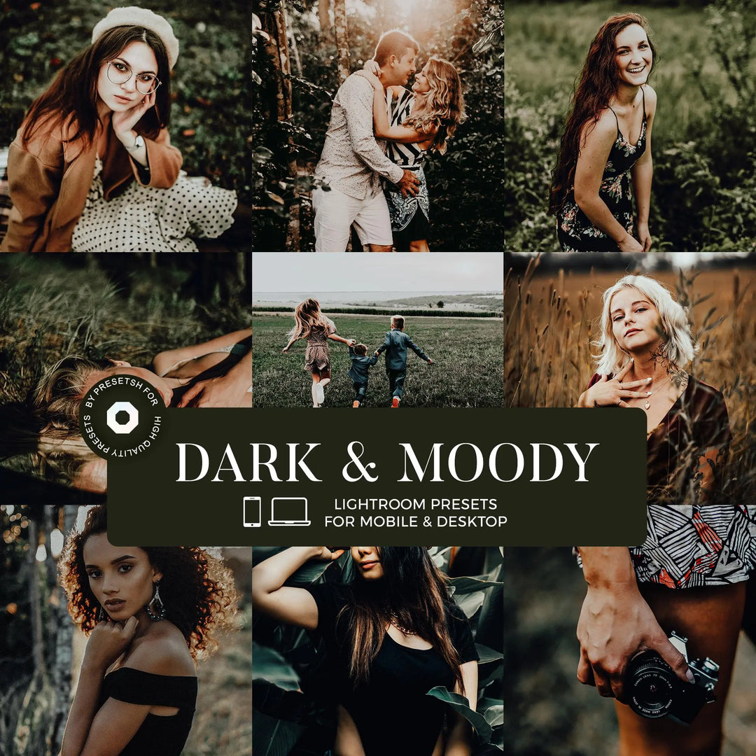 Dark Moody Lightroom Presets 