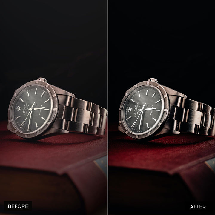 Black Product Lightroom Presets
