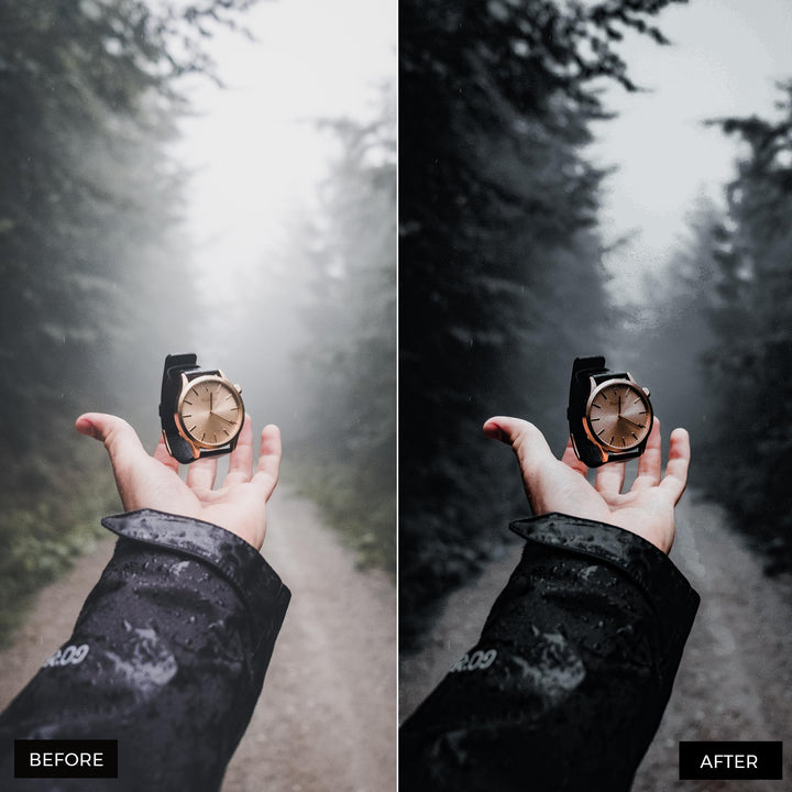Black Product Lightroom Presets