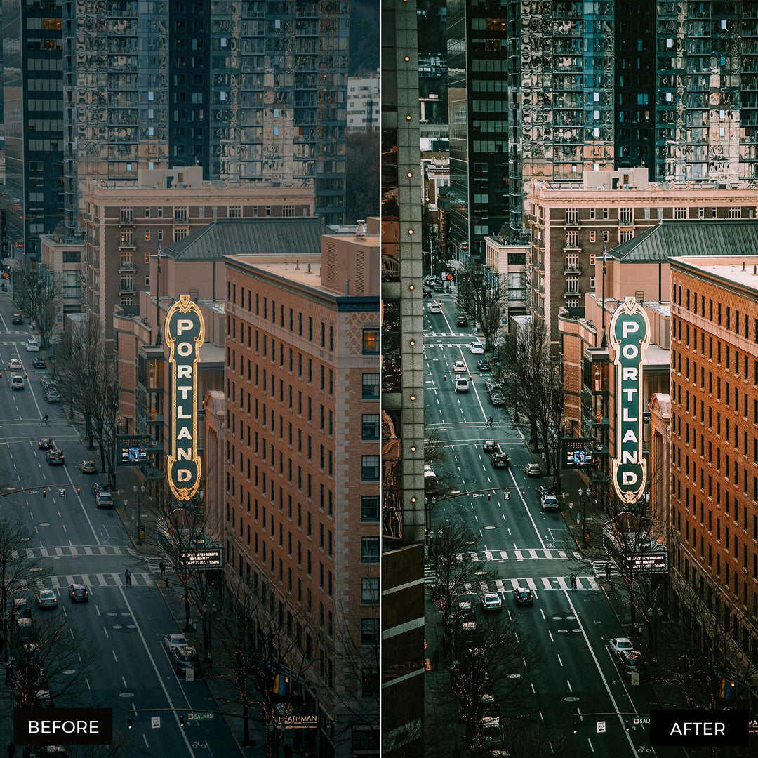 Dark Urban Lightroom Presets