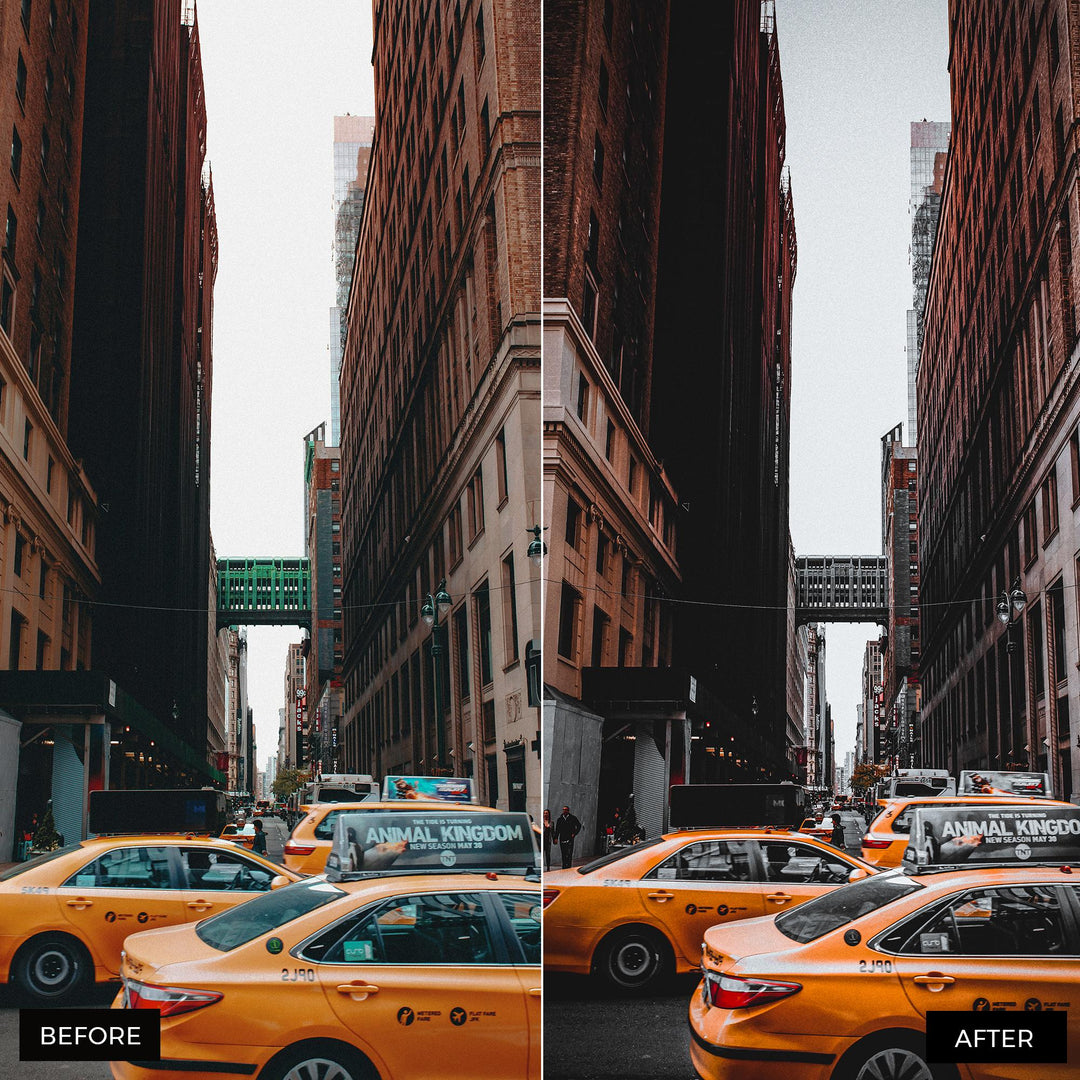 Dark Urban Lightroom Presets