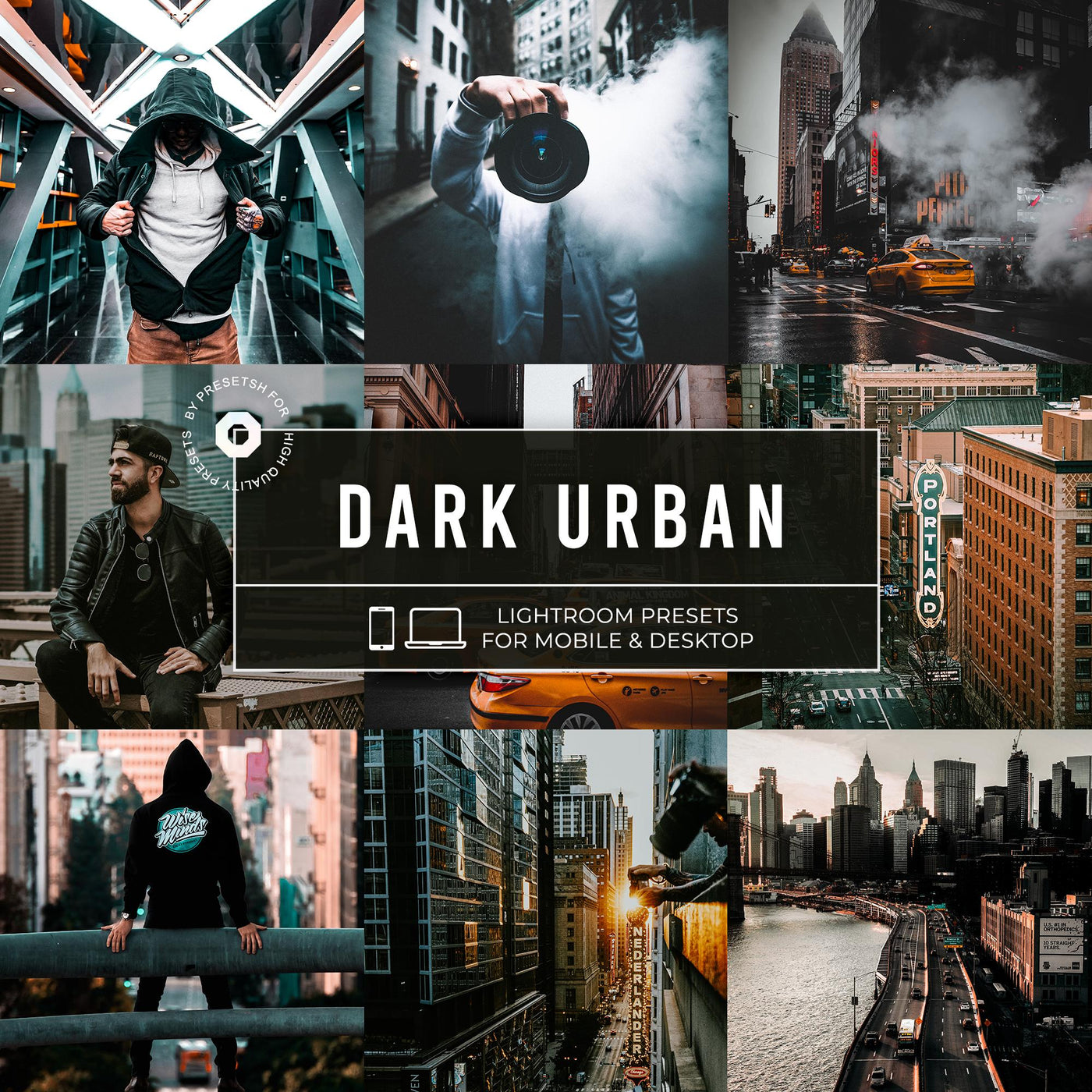 Dark Urban Lightroom Presets Collection