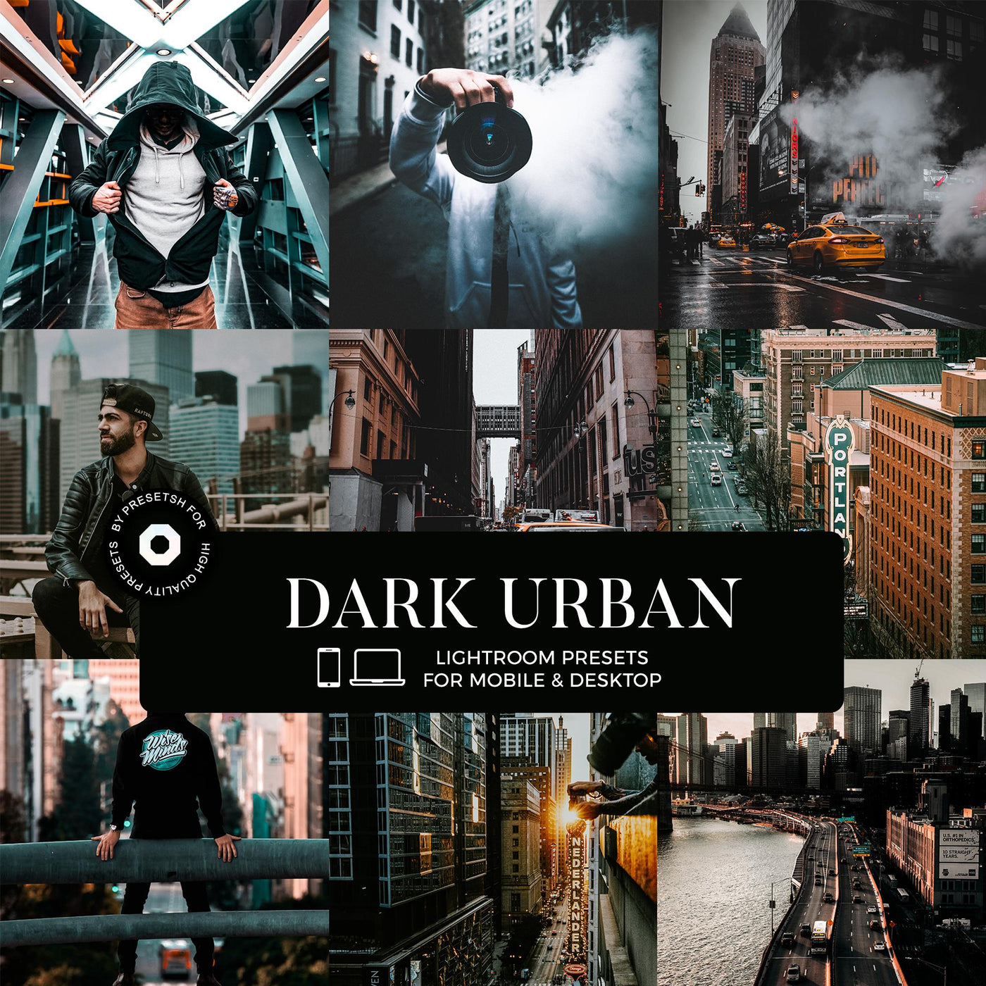 Dark Urban Lightroom Presets