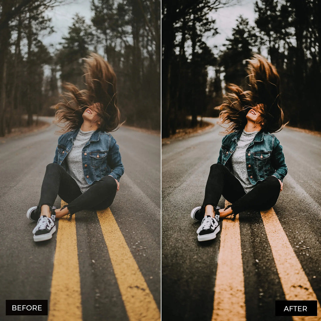 Dark Moody Lightroom Presets 