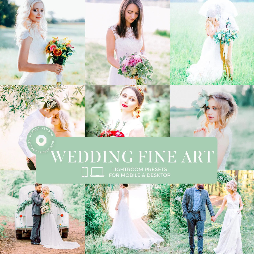 Fine Art Wedding Lightroom Presets