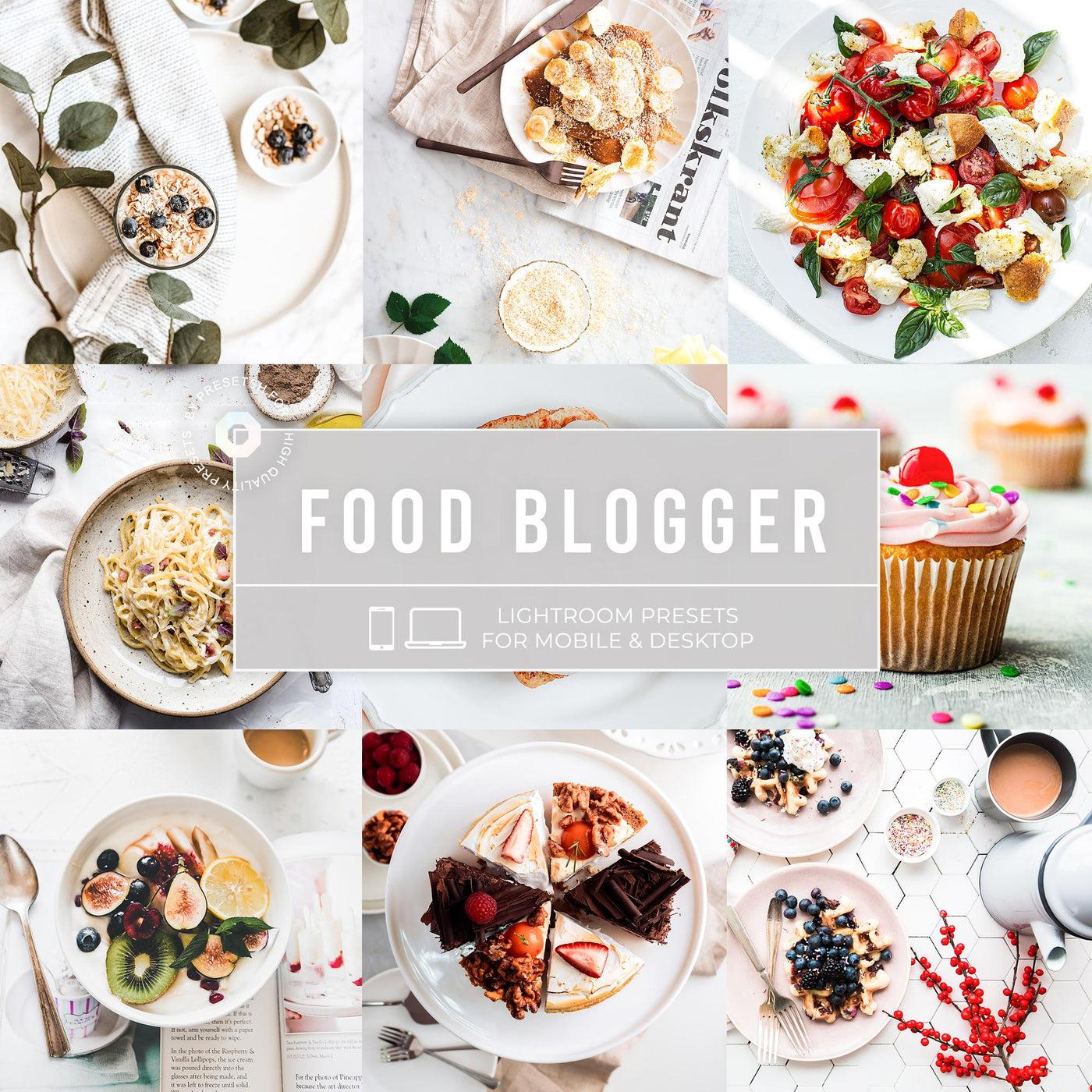 Food Blogger Lightroom Presets Collection