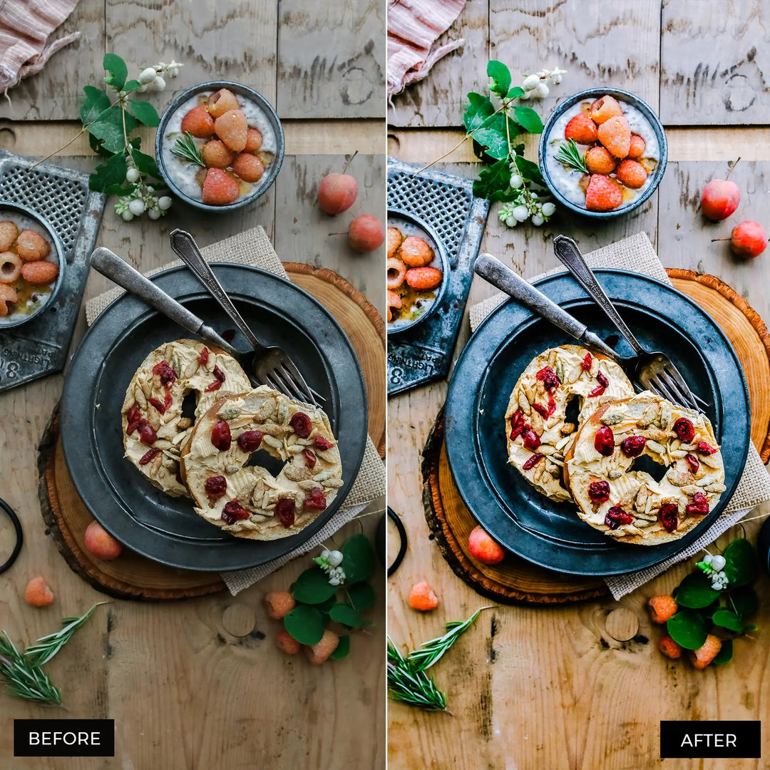 Food Blogger Lightroom Presets