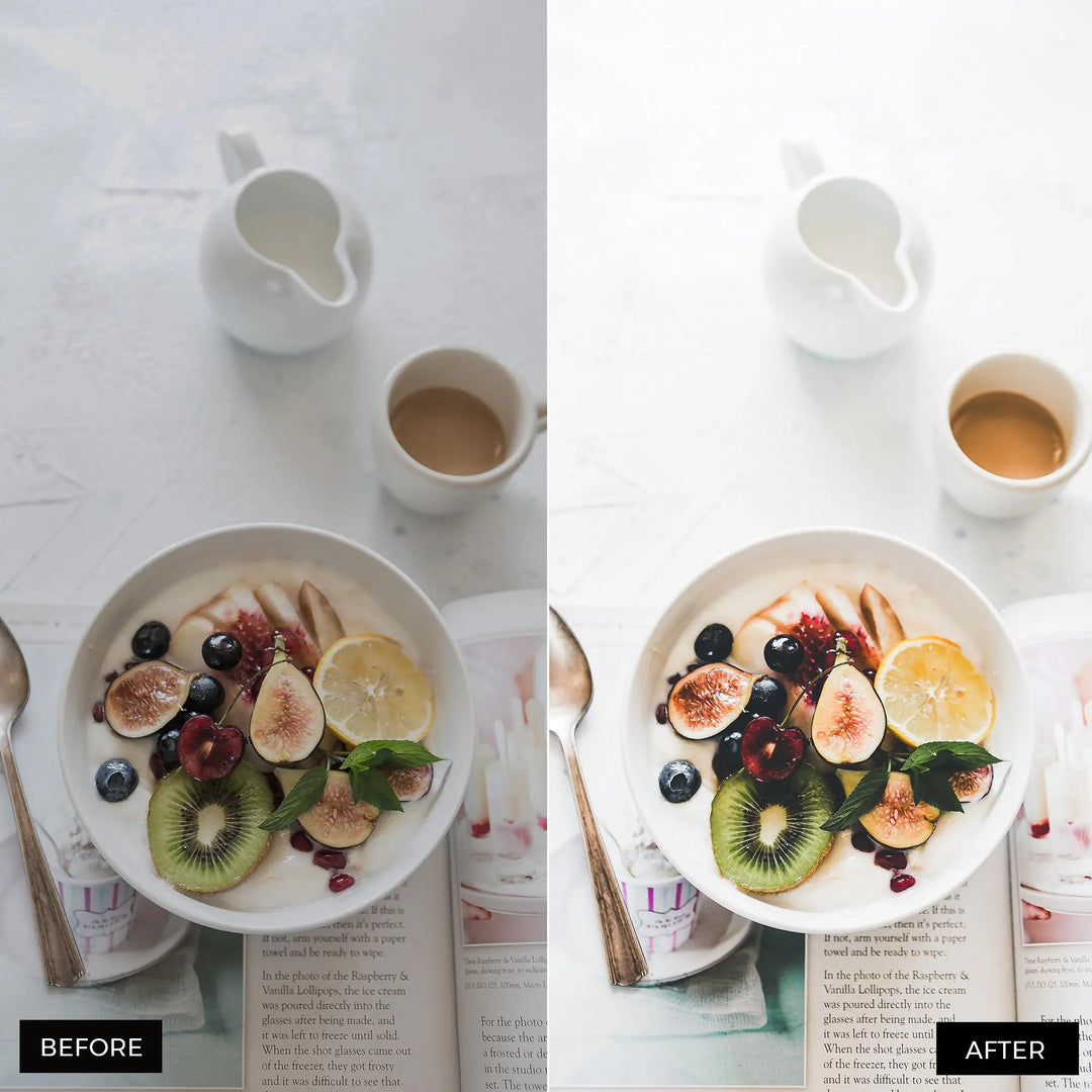 Food Blogger Lightroom Presets