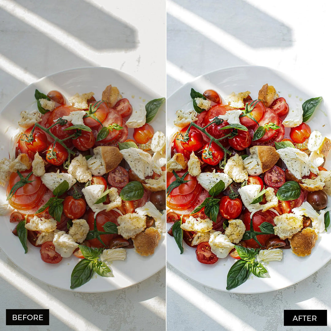 Food Blogger Lightroom Presets