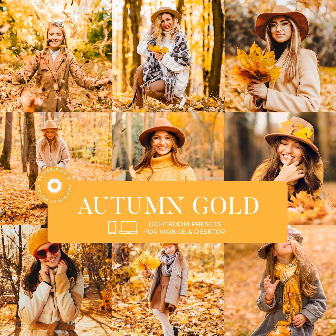 Autumn Gold Lightroom Presets 
