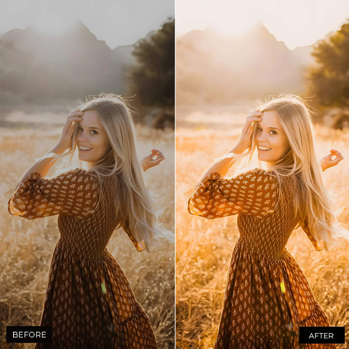 Golden Hour Lightroom Presets 