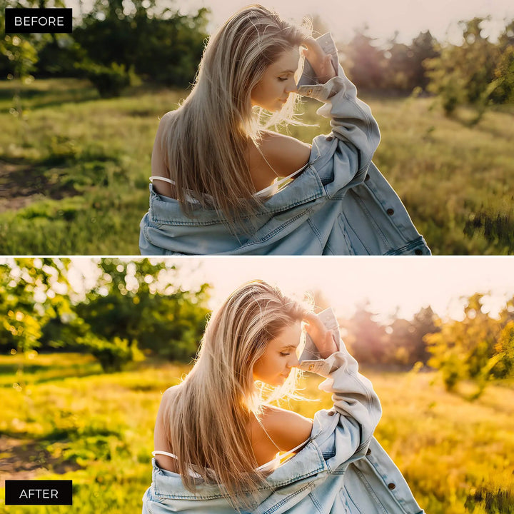 Golden Hour Lightroom Presets 