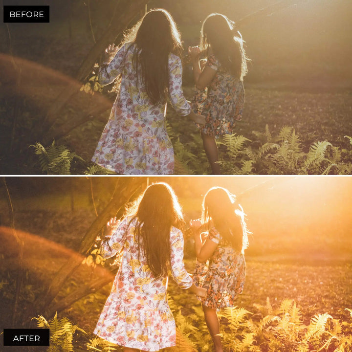 Golden Hour Lightroom Presets 
