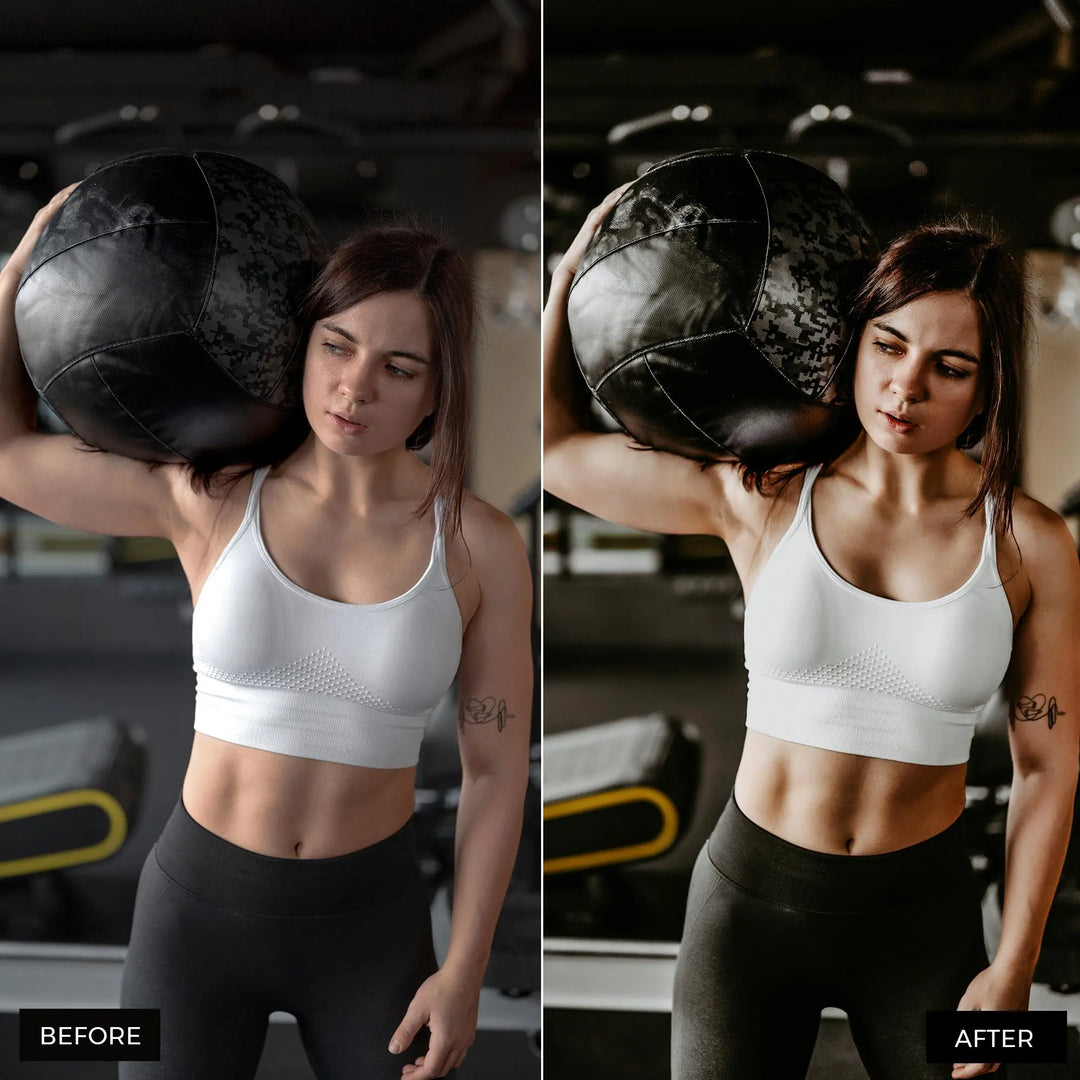 gym lightroom presets