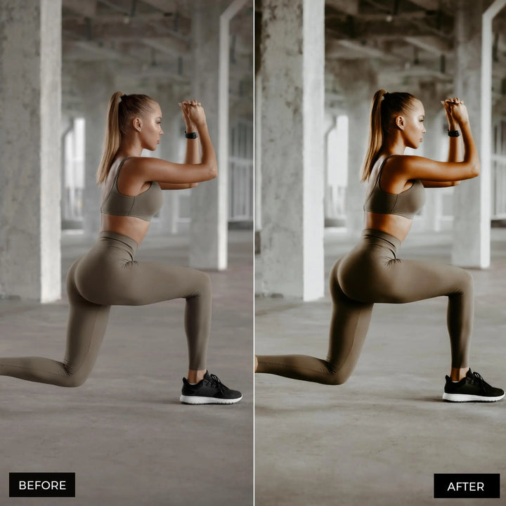 gym lightroom presets