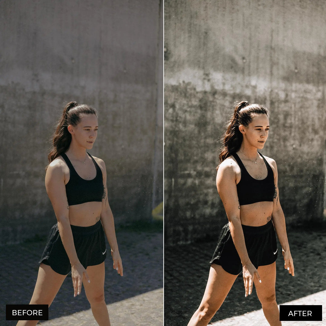 gym lightroom presets