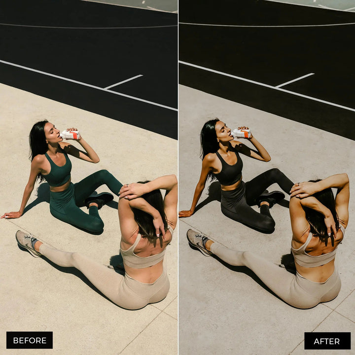 gym lightroom presets