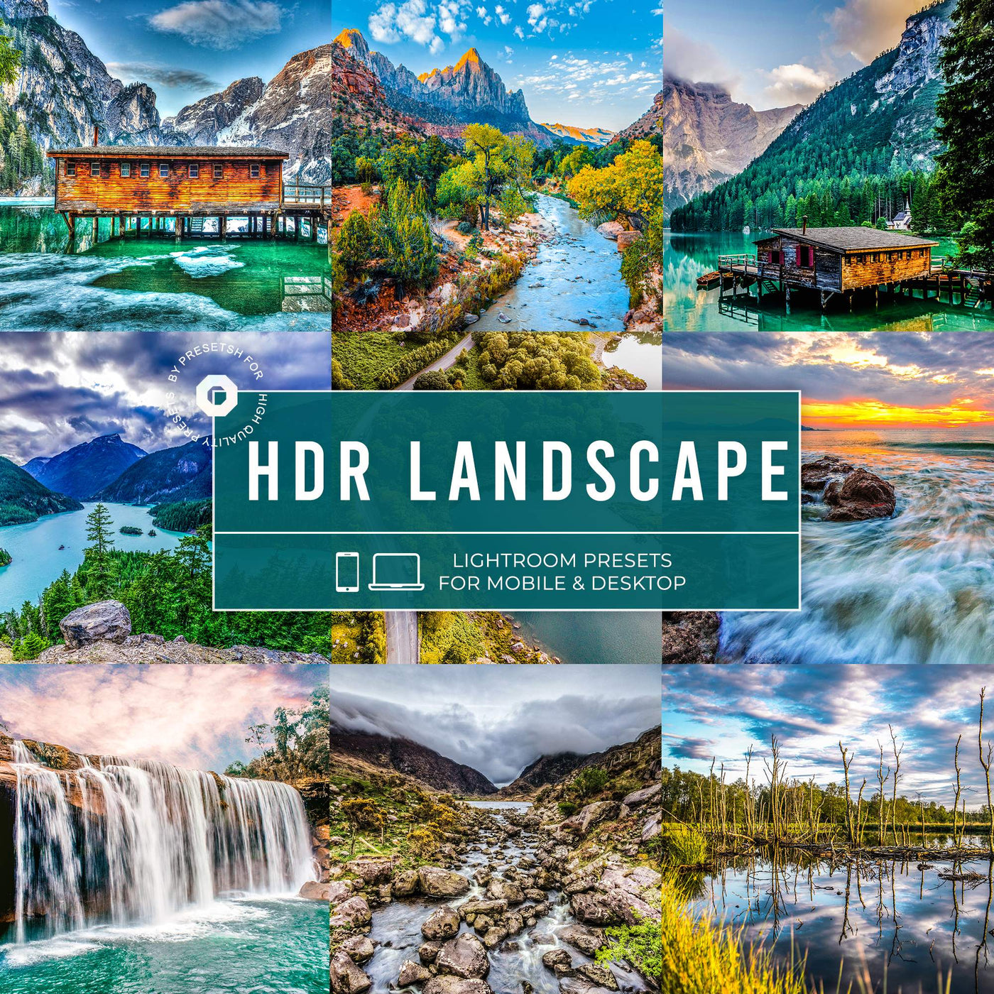 HDR Landscape Lightroom Presets Collection