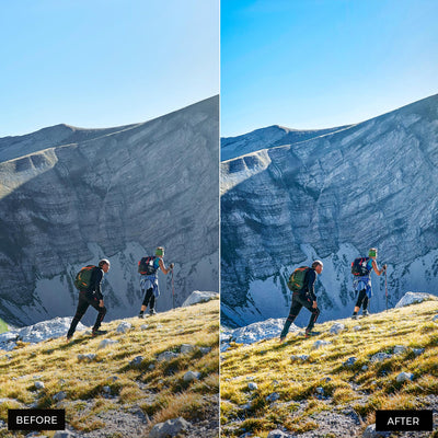 Hiking Lightroom Presets