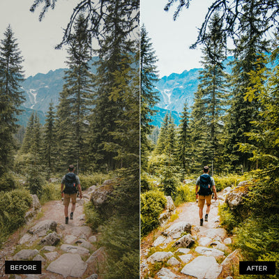 Hiking Lightroom Presets