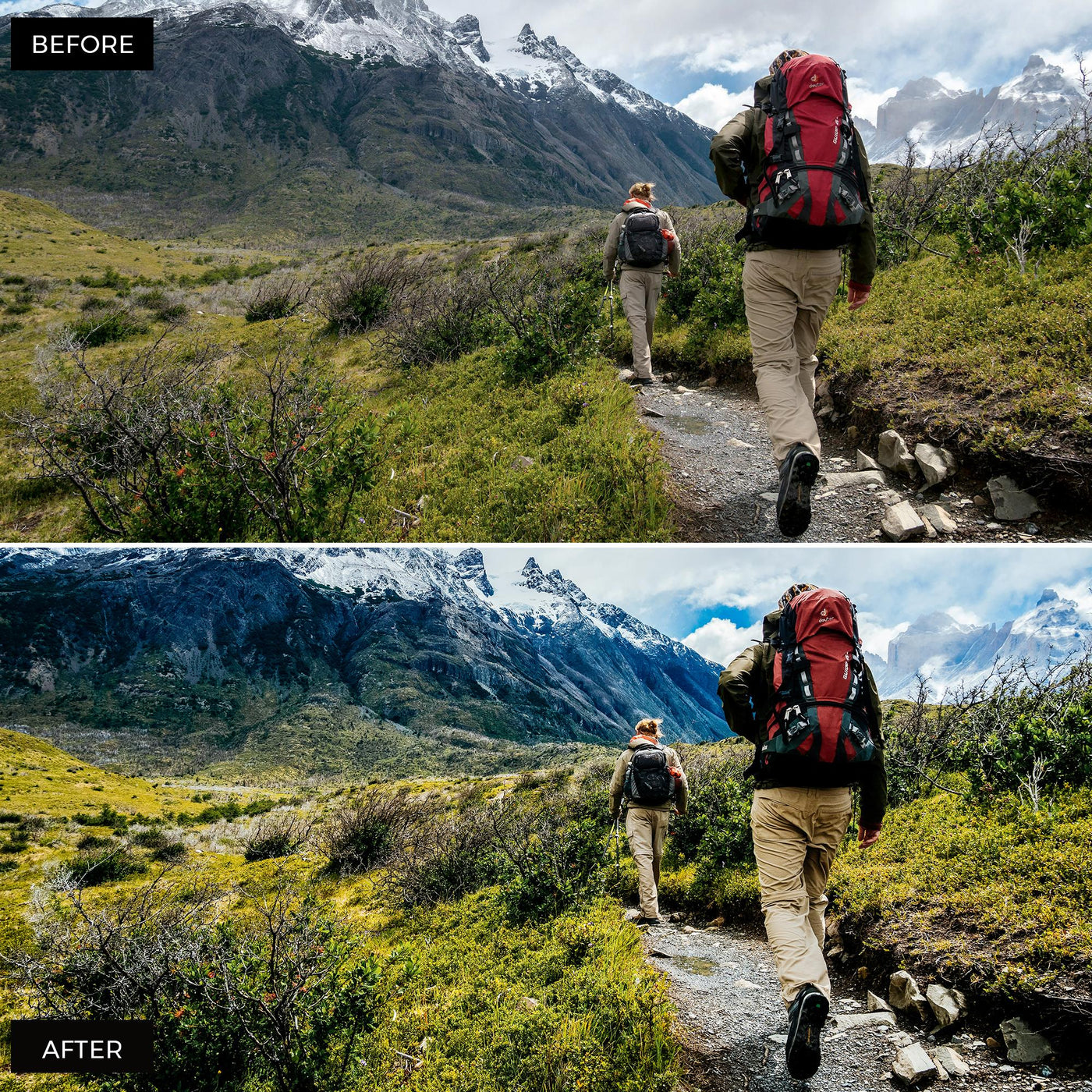 Hiking Lightroom Presets