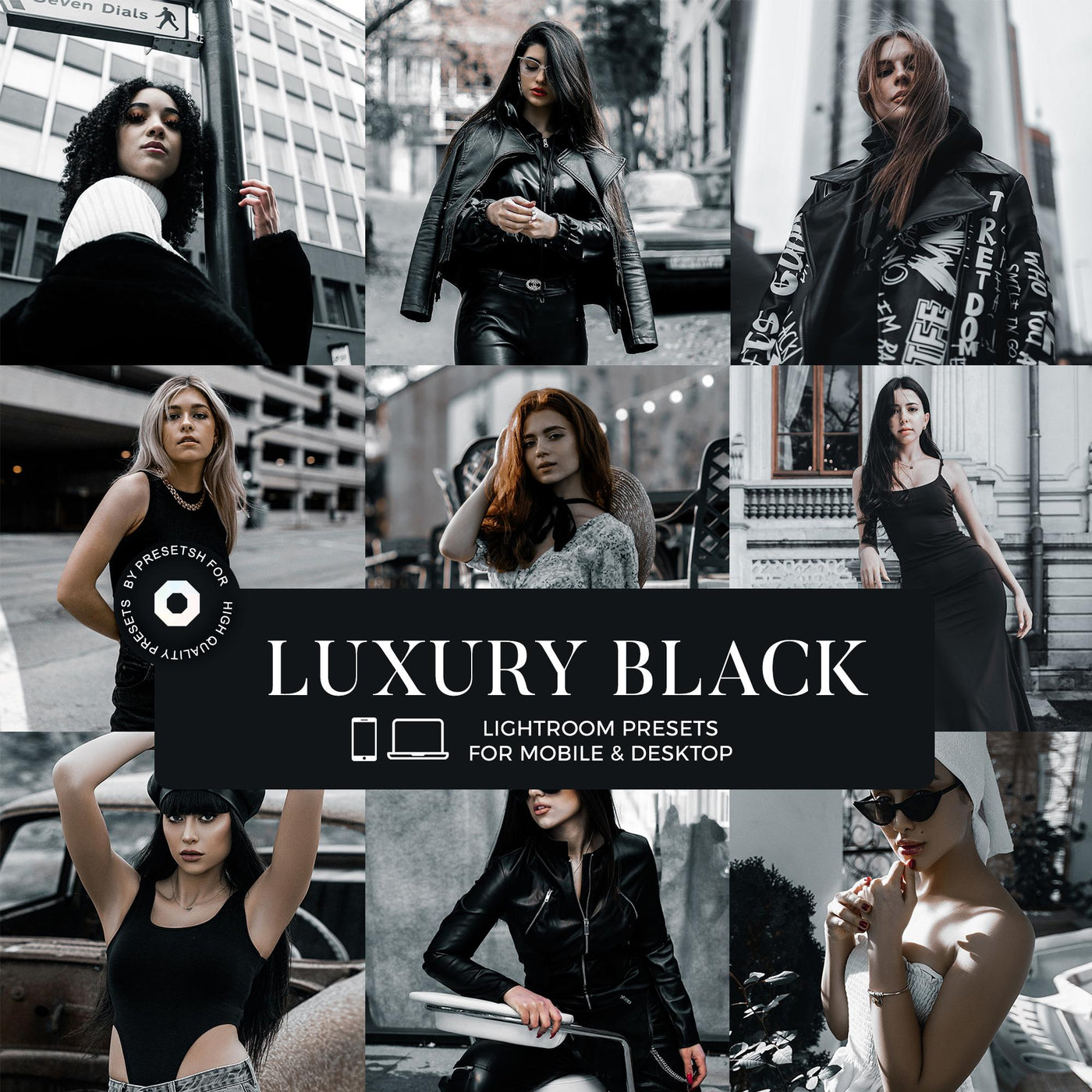 Luxury Black Lightroom Presets