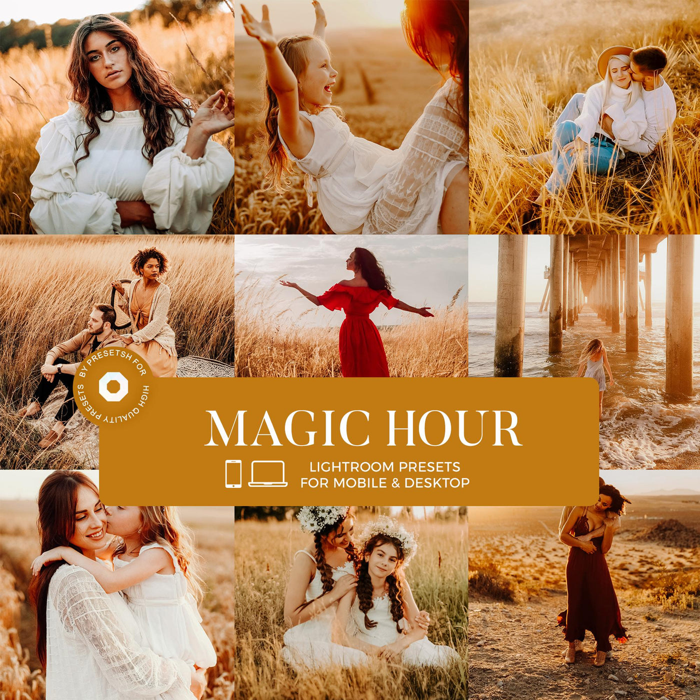 Golden Hour Lightroom Presets