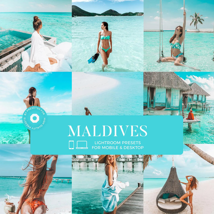 Maldives Lightroom Presets Collection Presetsh.com