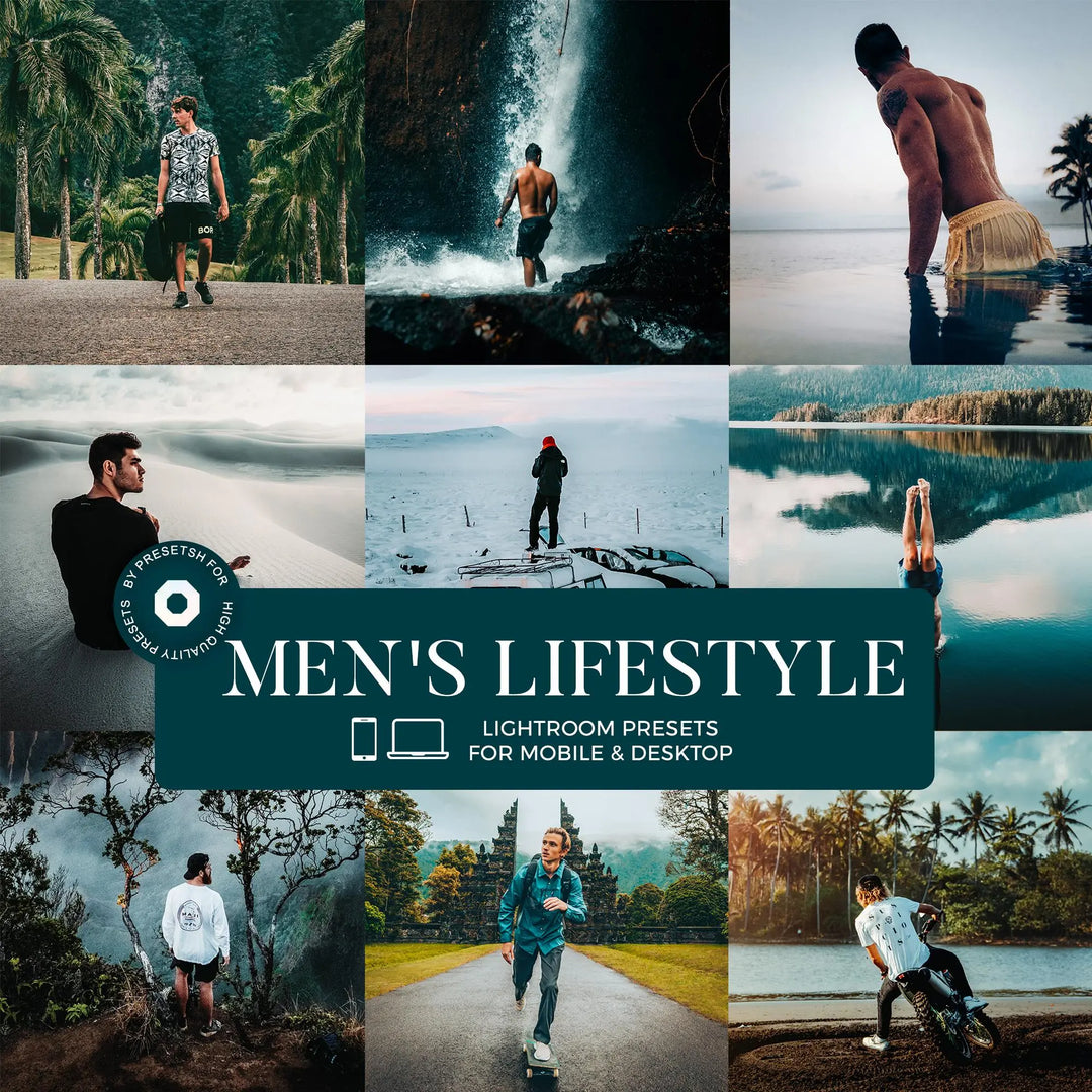 Men's Lifestyle Lightroom Presets
