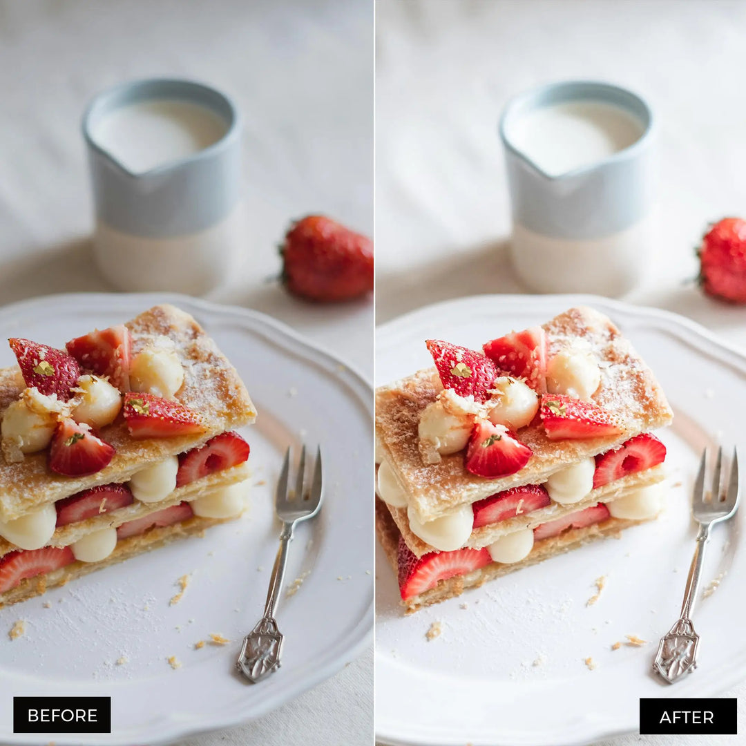 Minimal Food Lightroom Presets