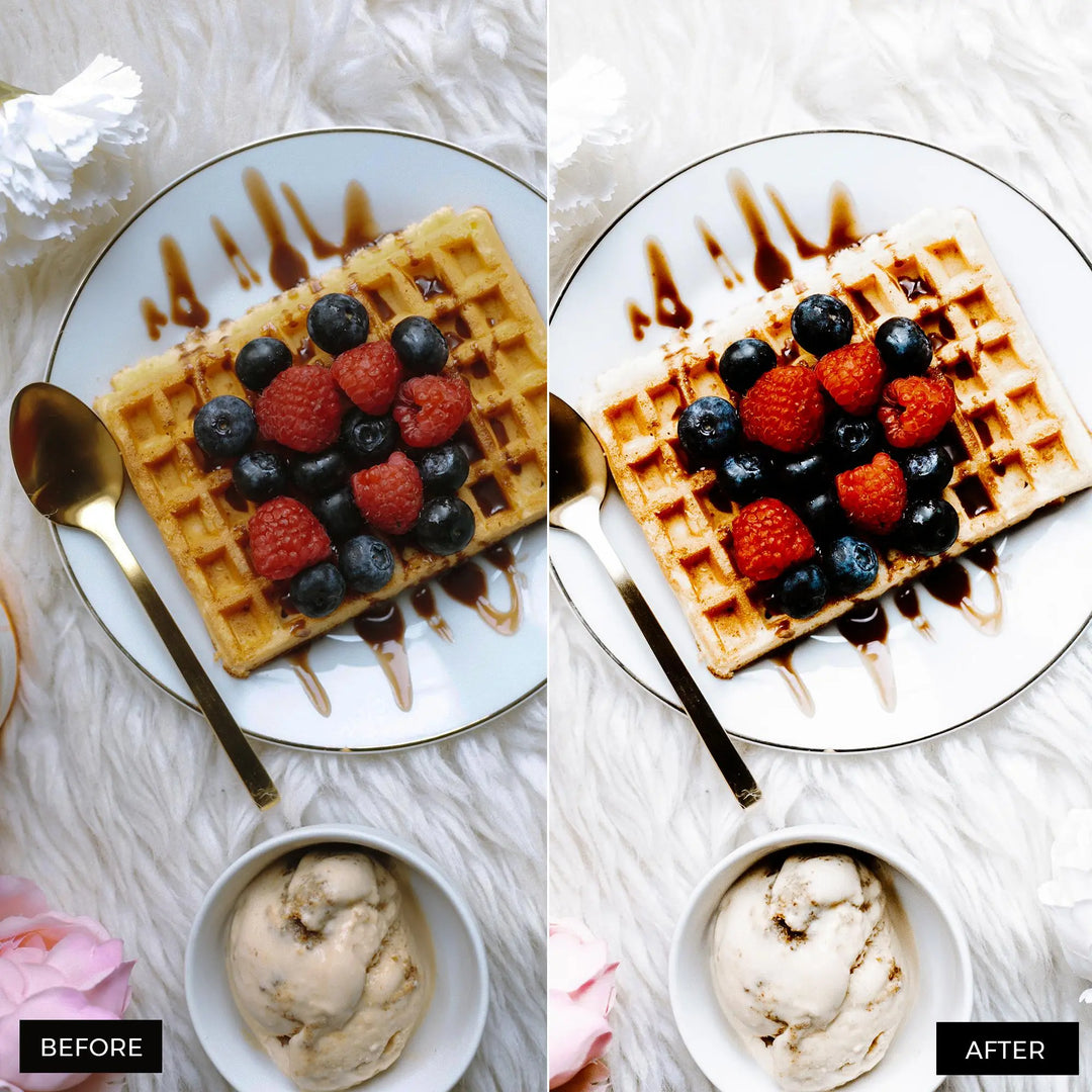Minimal Food Lightroom Presets