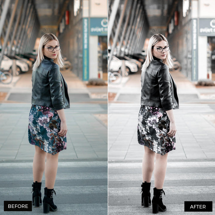 Minimal Grey Lightroom Presets