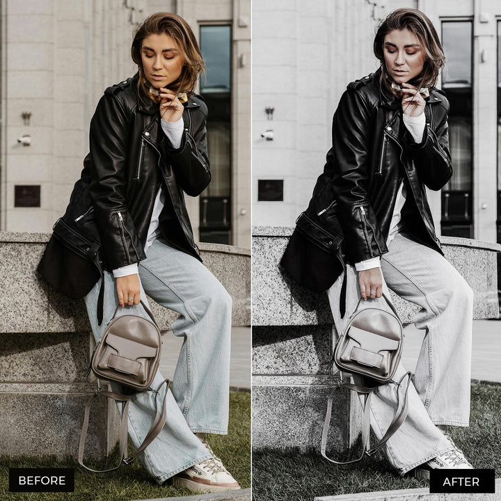 Minimal Grey Lightroom Presets